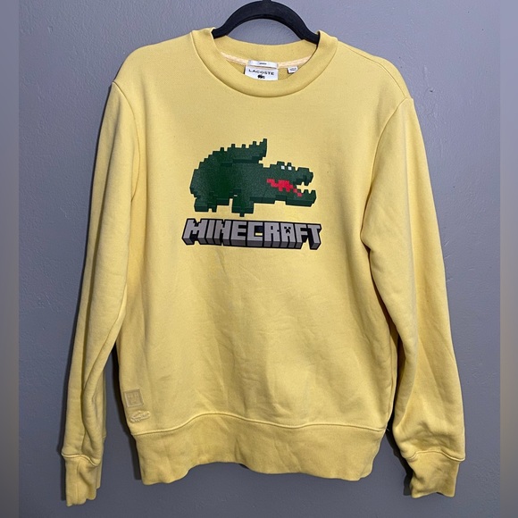 Lacoste Other - Lacoste X Minecraft Crewneck Sweater